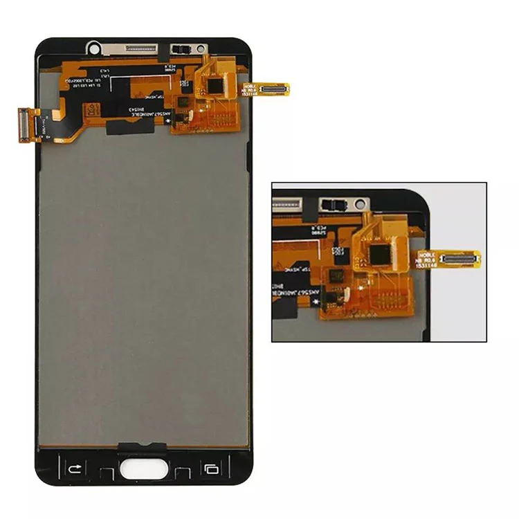Για το Samsung Galaxy Note 5 LCD OLED Display Screen Screpitizer Assembly με πλαίσιο