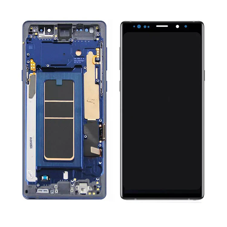 Για το Samsung Galaxy Note 9 LCD OLED Display Screen Screpitizer με πλαίσιο