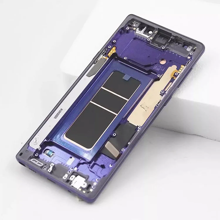 Για το Samsung Galaxy Note 9 LCD OLED Display Screen Screpitizer με πλαίσιο