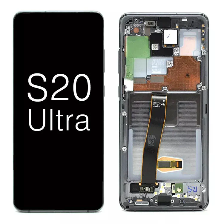 Για το Samsung Galaxy S20 Ultra G988 5G OLED οθόνη LCD οθόνη αφής οθόνης