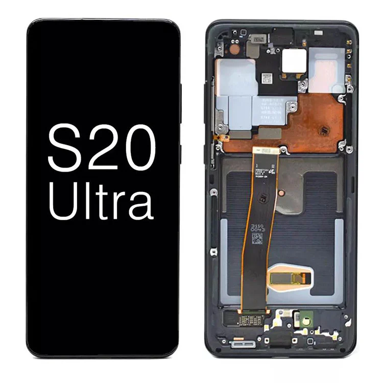 Για το Samsung Galaxy S20 Ultra G988 5G OLED οθόνη LCD οθόνη αφής οθόνης