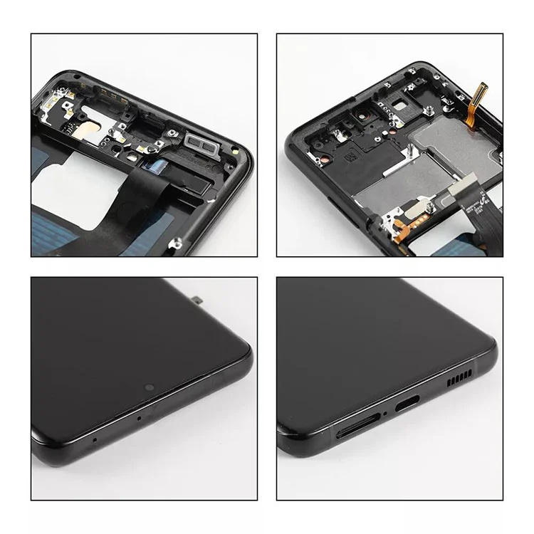 Για το Samsung Galaxy S21 Ultra LCD οθόνη οθόνης αφής